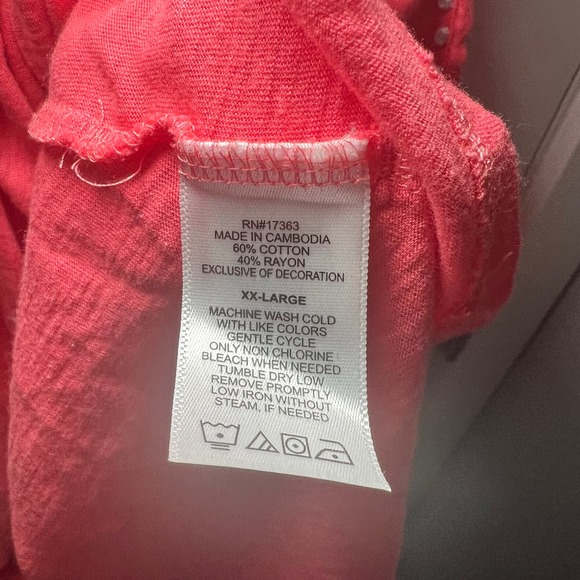 Women's Anne Klein Sequins Tank Top Size XXL - Picture 4 of 5